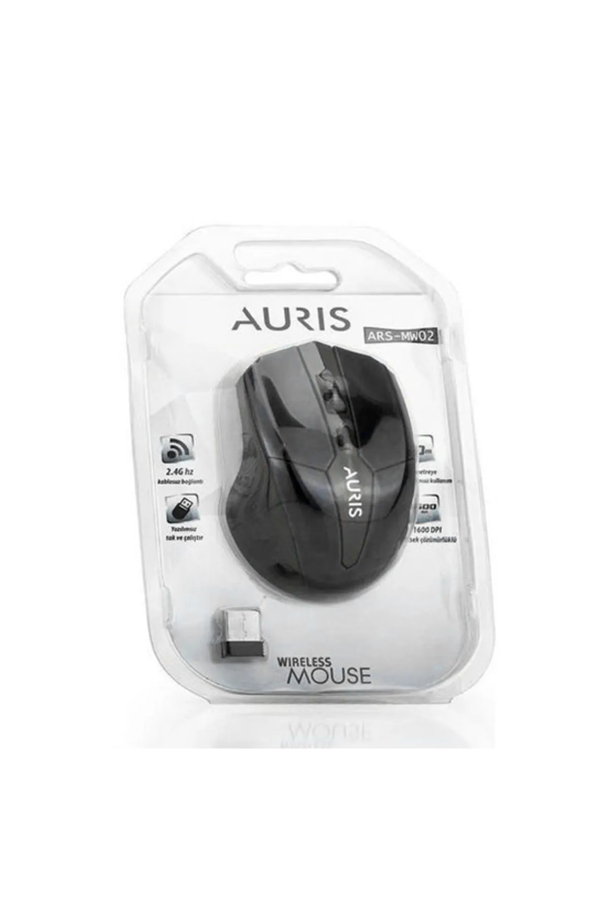 Auris WKB01 Wireless Kablosuz Klavye +Auris MW02 Wireless Kablosuz Mouse